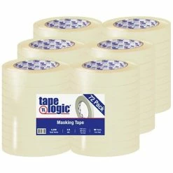 Top 10 ❤️ SI Products Tape Logic™ Masking Tape Tape Logic® 2200 Masking Tape, 4.9 Mil, 1/2" X 60 Yds., Natural, 72/Case (T9332200) ✔️