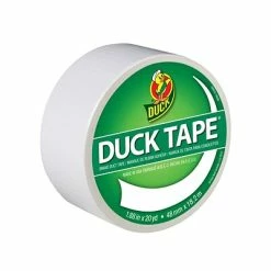 Hot Sale 😀 Duck Heavy Duty Duct Tapes, 1.88" X 20 Yds., Green/White, 2 Rolls/Pack (DUCKGW-STP) 🎉 -Tape Fasteners & Adhesives Sales unnamed file 3779