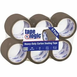 Buy 😀 Acrylic Tape Tape Logic® #350 Industrial Tape, 3.5 Mil, 3" X 55 Yds., Tan, 6/Case (T905350T6PK) 👍