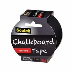Coupon 👍 Expressions Masking Tape Scotch™ Chalkboard Tape, 1.88" X 5 Yds., Black (1905R-CB-BLK) 🥰