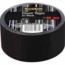 Outlet 💯 Scotch® Colored Duct Tape Scotch® Duct Tape, 1.88" X 20 Yds., Black (920-BLK-C) 🎉