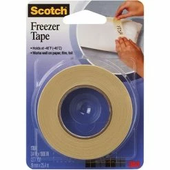 Outlet 🎉 Scotch Specialty Tape 3M 178 Freezer Tape, 2.6 Mil, 3/4" X 1000', Natural, 24/Case (T934178) 🤩