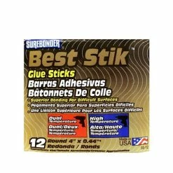 Cheapest ⌛ Hot Glue Sticks Surebonder Glue Sticks, 4 Oz., White, 6/Pack (86440-PK6) 🔥