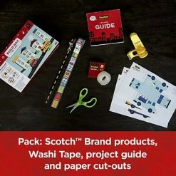 Wholesale 😉 Clear Tape Scotch™ STEAM Pack City Builder Kit, Assorted (STEAM-CB) 🥰 -Tape Fasteners & Adhesives Sales unnamed file 3912