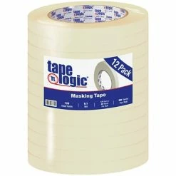 Cheapest ✔️ Tape Logic™ Masking Tape Tape Logic™ 1/2" X 60 Yards Masking Tape, 12 Rolls (T933260012PK) ⌛