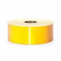 Buy ⌛ Mutual Industries - Safety Tape Mutual Industries Pressure Sensitive Retro Reflective Tape, 1" X 50 Yds., Yellow 💯