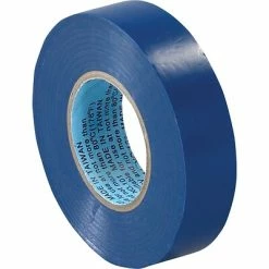Best Sale 🔥 Tape Logic™ Vinyl Electrical Tapes Tape Logic™ 3/4"(W) X 20 Yds(L) Vinyl Electrical Tape, Blue, 10/Pack 🧨
