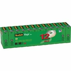 Deals ⭐ Invisible Tape Scotch® Magic™ Tape Value Packs, 12 Rolls/Pack, 12/Carton 🎁 11 Deals ⭐ Invisible Tape Scotch® Magic™ Tape Value Packs, 12 Rolls/Pack, 12/Carton 🎁 -Tape Fasteners & Adhesives Sales unnamed file 3966