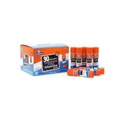 New 👍 Elmer's School Glue Sticks, 0.24 Oz., Purple, 30/Pack (2159542) ❤️ -Tape Fasteners & Adhesives Sales unnamed file 398