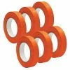 Top 10 ⭐ DSS Distributing 1" X 55 Yds, Premium Grade Masking Tape, Orange, 6 Rolls/Bundle (DSS46167-6) 🛒
