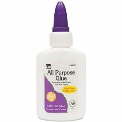 New ❤️ All Purpose & School Glue CLN Washable Craft Glue, 1.25 Oz. (CHL38001Q) 😀