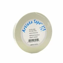Outlet ❤️ Decorative Fashion Tape Pro Tapes White Artist's Tape 3/4 In. X 60 Yd. 👍