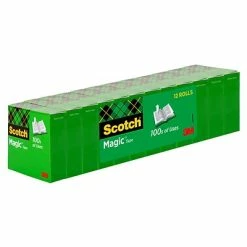 Wholesale 😉 Scotch® Magic™ Invisible Tape Refill, 3/4" X 27.77 Yds., 12 Rolls (810K12) ✨ 12 Wholesale 😉 Scotch® Magic™ Invisible Tape Refill, 3/4" X 27.77 Yds., 12 Rolls (810K12) ✨ -Tape Fasteners & Adhesives Sales unnamed file 4