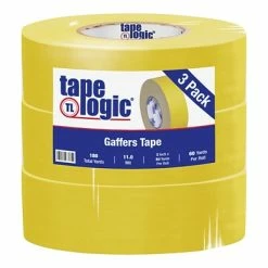 Top 10 👍 Tape Logic® Gaffers Tape, 11.0 Mil, 2"W X 60 Yds., Yellow, 3/Carton (T98718Y3PK) ⌛