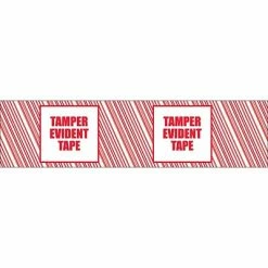Flash Sale 😉 Tape Logic 3" X 110 Yds. X 2.5 Mil "TAMPER EVIDENT" Security Tape, Red/White, 6/Pack 🎉