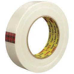 Deals 🔥 Scotch Filament Tape 3M 8981 Strapping Tape, 6.6 Mil, 1" X 60 Yds., Clear, 12/Case (T915898112PK) 😉