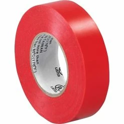 New 😉 Tape Logic™ Vinyl Electrical Tapes Tape Logic™ 3/4"(W) X 20 Yds(L) Vinyl Electrical Tape, Red, 10/Pack 🌟