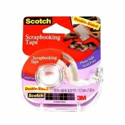 Budget 🥰 Specialty Tape 3M Double-Sided Scrapbooking Tape 1/2 In. X 8.33 Yd. Roll [Pack Of 3] (3PK-002) 👏