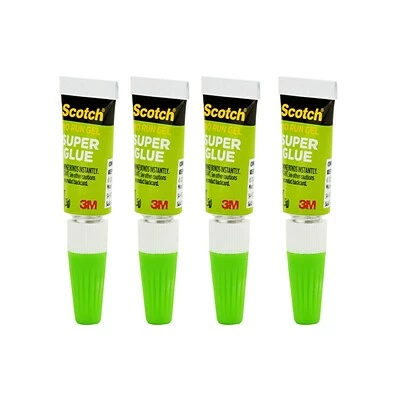 Discount 😍 Scotch® Single Use Super Glue, 0.17 Oz., 4/Pack (AD119) 🧨 5 Discount 😍 Scotch® Single Use Super Glue, 0.17 Oz., 4/Pack (AD119) 🧨 - Image 5