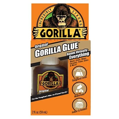 Outlet 🎁 Adhesives Glues Gorilla Original Glue, 2 Oz. (5000212) 😍 2 Outlet 🎁 Adhesives Glues Gorilla Original Glue, 2 Oz. (5000212) 😍 - Image 2