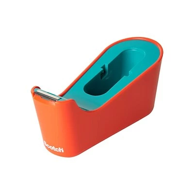 Wholesale ❤️ Scotch® Transparent Tape & Dispenser Scotch® Desktop Tape Dispenser, Coral/Teal (MMMC18LAVO) ⌛ 2 Wholesale ❤️ Scotch® Transparent Tape & Dispenser Scotch® Desktop Tape Dispenser, Coral/Teal (MMMC18LAVO) ⌛ - Image 2
