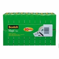 Cheap 😉 Scotch® Magic™ Invisible Tape Refill, 3/4" X 25 Yds., 20 Rolls (810SX20) 🎉