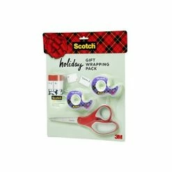 Best deal 🌟 Clear Tape Scotch® Holiday Gift Wrapping Pack (GIFTPACKHOL20) 💯 -Tape Fasteners & Adhesives Sales unnamed file 550
