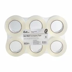 Best reviews of ✔️ Quill Brand® Hot Melt Shipping Packaging Tape, 3.0 Mil, 2" X 110 Yds., Clear, 6/Pack (F223) 👍