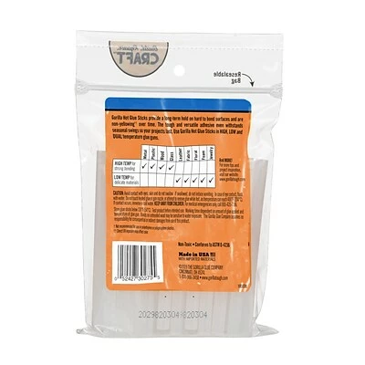 Hot Sale 💯 Glue & Glue Sticks Gorilla Glue Sticks, Clear/Opaque, 75/Pack (3027502) 🤩 2 Hot Sale 💯 Glue & Glue Sticks Gorilla Glue Sticks, Clear/Opaque, 75/Pack (3027502) 🤩 - Image 2