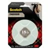 Brand new 🛒 Double Sided Foam Tape Scotch® Double-Sided Indoor Mounting Tape, 1 In X 3.47 Yds, White, 1 Roll/Pack (314S-MED) 🔔