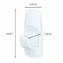 Buy ⌛ Hooks & Hanging Strips Command™ Jumbo Hook, White, 1 Hook, 2 Strips/Pack (17004-RR) 😍 -Tape Fasteners & Adhesives Sales unnamed file 644