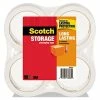 Coupon 🔥 Packaging Tape Scotch® Long Lasting Storage Packing Tape, Clear, 1.88" X 54.6 Yds., 4 Rolls (3650-4) ❤️