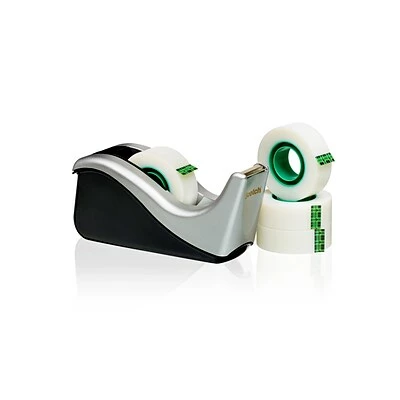 Promo ✔️ Tape Dispensers Scotch® Desktop Tape Dispenser, Silvertech Two-Tone (C60-ST) ⭐ 2 Promo ✔️ Tape Dispensers Scotch® Desktop Tape Dispenser, Silvertech Two-Tone (C60-ST) ⭐ - Image 2