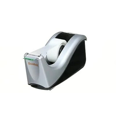 Promo ✔️ Tape Dispensers Scotch® Desktop Tape Dispenser, Silvertech Two-Tone (C60-ST) ⭐ 3 Promo ✔️ Tape Dispensers Scotch® Desktop Tape Dispenser, Silvertech Two-Tone (C60-ST) ⭐ - Image 3