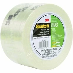 Top 10 🤩 Scotch® Filament Tape 893, Clear, 12 Mm X 55 M, 1/Roll (893-12) 🤩