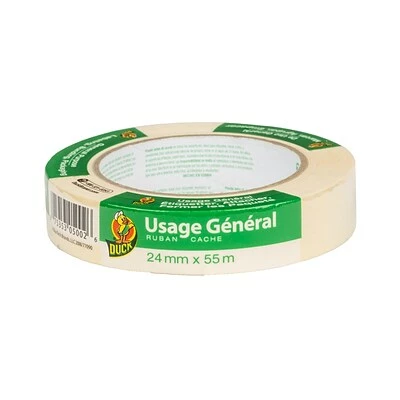 New 😍 Duck® Masking Tape Duck Masking Tape, 0.94" X 60 Yds., Beige (394693) ⌛ 6 New 😍 Duck® Masking Tape Duck Masking Tape, 0.94" X 60 Yds., Beige (394693) ⌛ - Image 6