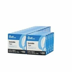 Flash Sale 🧨 Quill Brand® Invisible Tape, 3/4" X 36 Yds., 16 Rolls (CD765IPK16) ✔️
