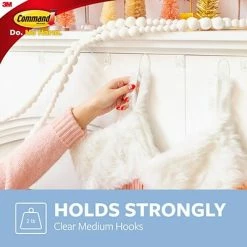 Cheapest 🤩 Command™ Clear Hooks Command™ Medium Hooks Value Pack, Clear, 6 Hooks (17091CLR-6ES) 👍 -Tape Fasteners & Adhesives Sales unnamed file 908