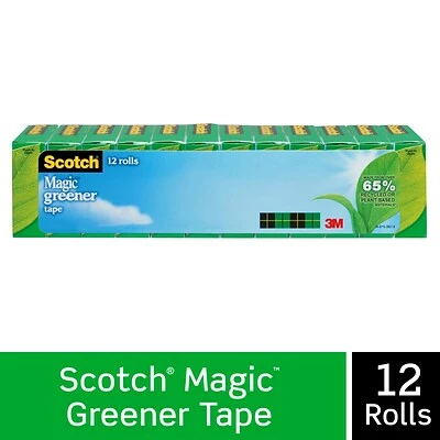 Flash Sale 👏 Scotch® Magic™ Greener Invisible Tape Refill, 3/4" X 25 Yds., 12 Rolls (812-12P) ❤️ 3 Flash Sale 👏 Scotch® Magic™ Greener Invisible Tape Refill, 3/4" X 25 Yds., 12 Rolls (812-12P) ❤️ - Image 3