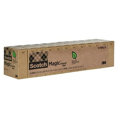 Flash Sale 👏 Scotch® Magic™ Greener Invisible Tape Refill, 3/4" X 25 Yds., 12 Rolls (812-12P) ❤️ 4 Flash Sale 👏 Scotch® Magic™ Greener Invisible Tape Refill, 3/4" X 25 Yds., 12 Rolls (812-12P) ❤️ - Image 4