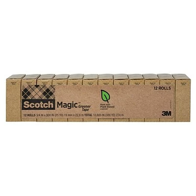 Flash Sale 👏 Scotch® Magic™ Greener Invisible Tape Refill, 3/4" X 25 Yds., 12 Rolls (812-12P) ❤️ 5 Flash Sale 👏 Scotch® Magic™ Greener Invisible Tape Refill, 3/4" X 25 Yds., 12 Rolls (812-12P) ❤️ - Image 5