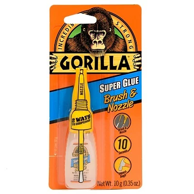 Flash Sale 😉 Adhesives Glues Gorilla Brush & Nozzle Super Glue, 0.35 Oz. (7500101) ⌛ 2 Flash Sale 😉 Adhesives Glues Gorilla Brush & Nozzle Super Glue, 0.35 Oz. (7500101) ⌛ - Image 2