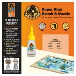 Flash Sale 😉 Adhesives Glues Gorilla Brush & Nozzle Super Glue, 0.35 Oz. (7500101) ⌛ 14 Flash Sale 😉 Adhesives Glues Gorilla Brush & Nozzle Super Glue, 0.35 Oz. (7500101) ⌛ -Tape Fasteners & Adhesives Sales unnamed file 998